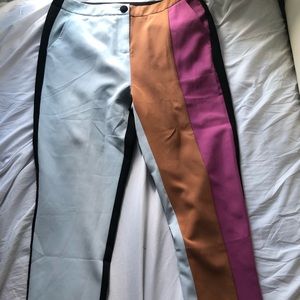 Mismatched colored pants
